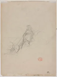Esquisse de Scène de Chasse