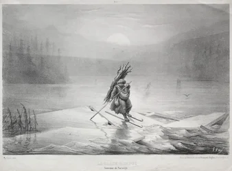 La glace brisée, Souvenir de Norvège