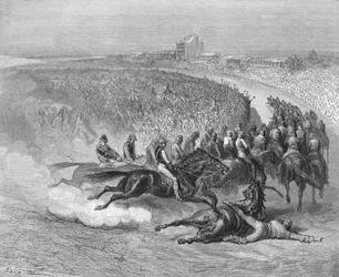 Le Derby - Tattenham Corner, 1872