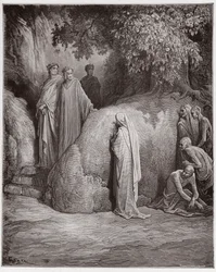 La Divine Comédie, Purgatoire, Chant 23: Dante reconnaît l