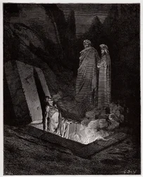 La Divine Comédie, Enfer, Chant 10 : Farinata degli Uberti s