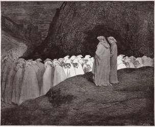 La Divine Comédie, Enfer, Chant 23: Les hypocrites s