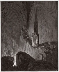 La Divine Comédie, Inferno, Chant 26 : Les esprits flamboyants d