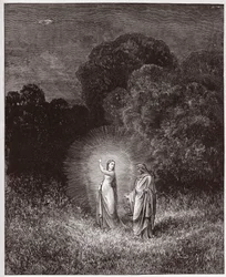 La Divine Comédie, Enfer, Chant 2 : Béatrice et Virgile - par Dante Alighieri - Illustration par Gustave Doré