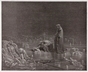 La Divine Comédie, Inferno, Chant 32 : Dante s
