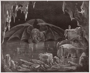 La Divine Comédie, Enfer, chant 34 : Lucifer, roi de l