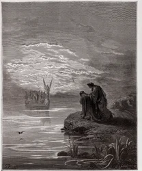 La Divine Comédie, Purgatorio, Chant 2 : Dante s