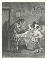 Les Fables de La Fontaine : La vieille femme et ses servantes