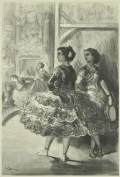 Le Fandango au Théâtre San Fernando, Séville