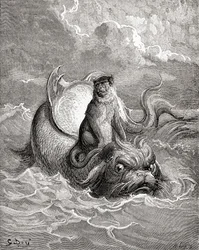 Le Singe et le Dauphin d