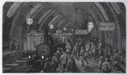 Le train des ouvriers