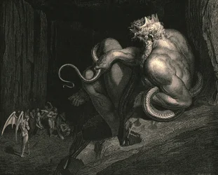 Là se tient Minos, vers 1890