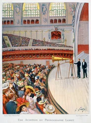 Phonographe ou gramophone, 19e siècle