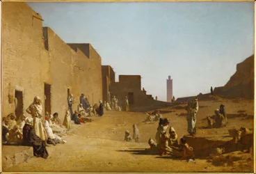 Laghouat, Sahara, Algérie (peinture sur toile)