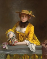 La robe jaune