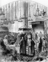 Mariage de la princesse Stéphanie de Belgique et de l