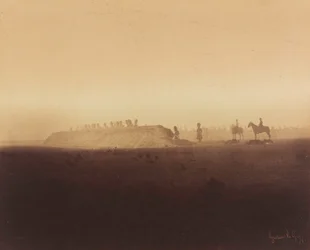 Cavalry Maneuvers, Camp de Châlons,1857 (photo)