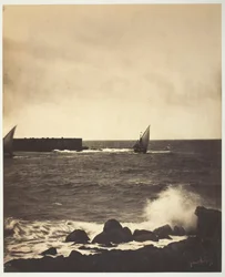 La Vague déferlante, 1857