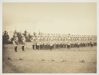 Sans titre [soldats en parade], 1857