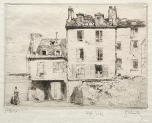 La rue Lacépède : le cour de l