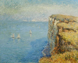 Falaises en Normandie, 1901
