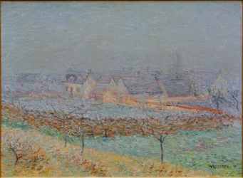 Le village au printemps – Vallée de la Seine aux Damps