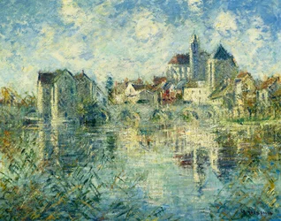 Moret-sur-Loing, le pont et l