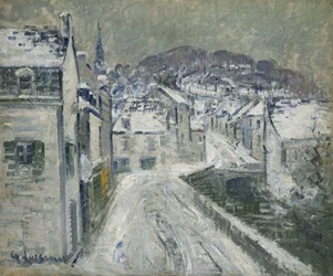 Neige à Pont-Aven, 1922