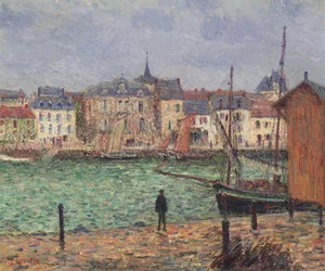 Le port de Pornic, à marée haute