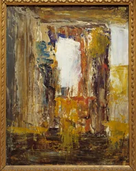 Esquisse abstraite. Peinture de Gustave Moreau (1826-1898) XIXe siècle. Paris, Musée Gustave Moreau