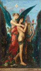 Hésiode et la muse