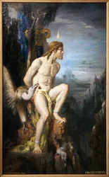 Prométhée. Peinture à l