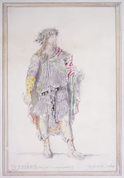 Pythéas, conspirateur et parasite ivre, personnage de l