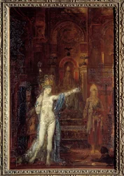 Tatouage de Salomé. Salomé danse dans la salle du festin d