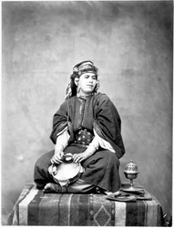 Esclave de harem, Algérie, 1859