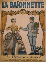 Théâtre pour les Armées, illustration de couverture de 