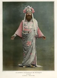 Jean-François Delmas en Phur, illustration du magazine 