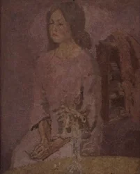Fille en rose, c.1918