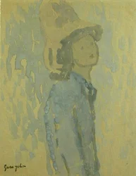 Fille avec un chapeau