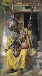 Fumeur de pipe à eau (narghilé)