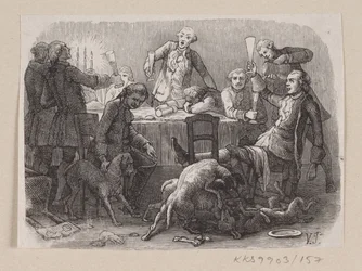 Illustration pour "Tout à sa place" dans H.C. Andersen, "Contes et histoires", Tome 2