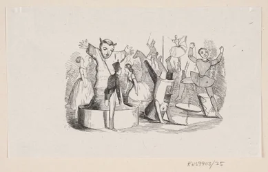 Illustration de "Le Soldat de Plomb" dans H.C. Andersen, "Contes et Histoires", Tome 1