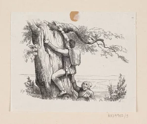 Illustration de "Fyrtøjet" dans H.C. Andersen, "Contes et histoires", Tome 1