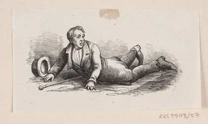 Illustration pour "Les Galoshes du bonheur" dans H.C. Andersen, "Contes et histoires", Tome 1