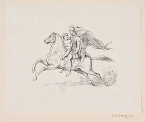 Illustration pour "Ole Lukøje" dans H.C. Andersen, "Contes et histoires", Tome 1