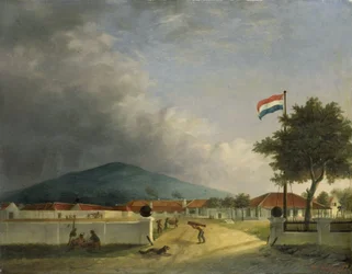 La fabrique de sucre Kedawong près de Pasuruan, Java