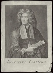 Arcangelo Corelli (1653-1713) gravé par Van der Gucht