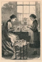 Fabricants de valentins, 1875