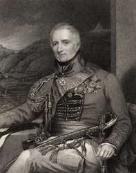 Sir Rufane Shaw Donkin, gravé par W. Holl, de 