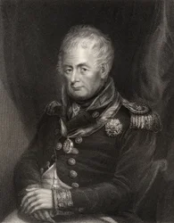 Amiral William Carnegie, gravé par Henry Cook, de 